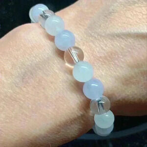 Labradorite, Crystal Quartz & Selenite Wellness Bracelet for Protection 🙏